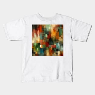 Painted Squares Kids T-Shirt